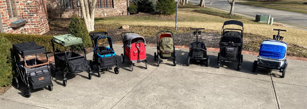 Stroller wagons we tested