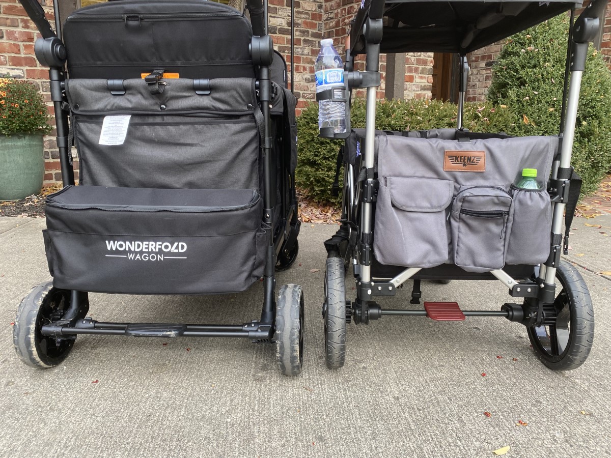 Keenz vs Wonderfold Stroller Wagon Comparison - Kid Travel