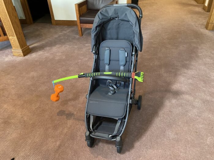 Tip-over testing the uppababy minu v2