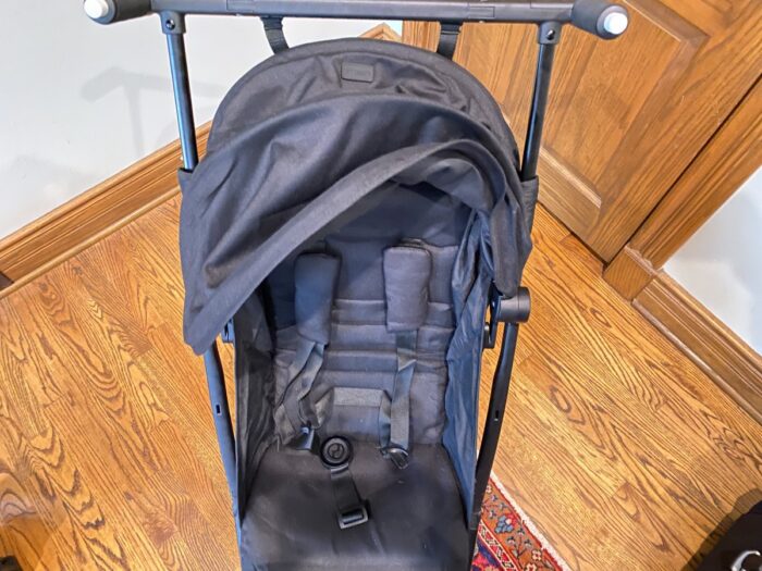 cybex libelle canopy with only one side closed