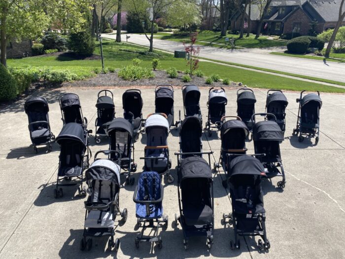 20 lightweight strollers and umbrella strollers we tested as candidates for the best travel stroller