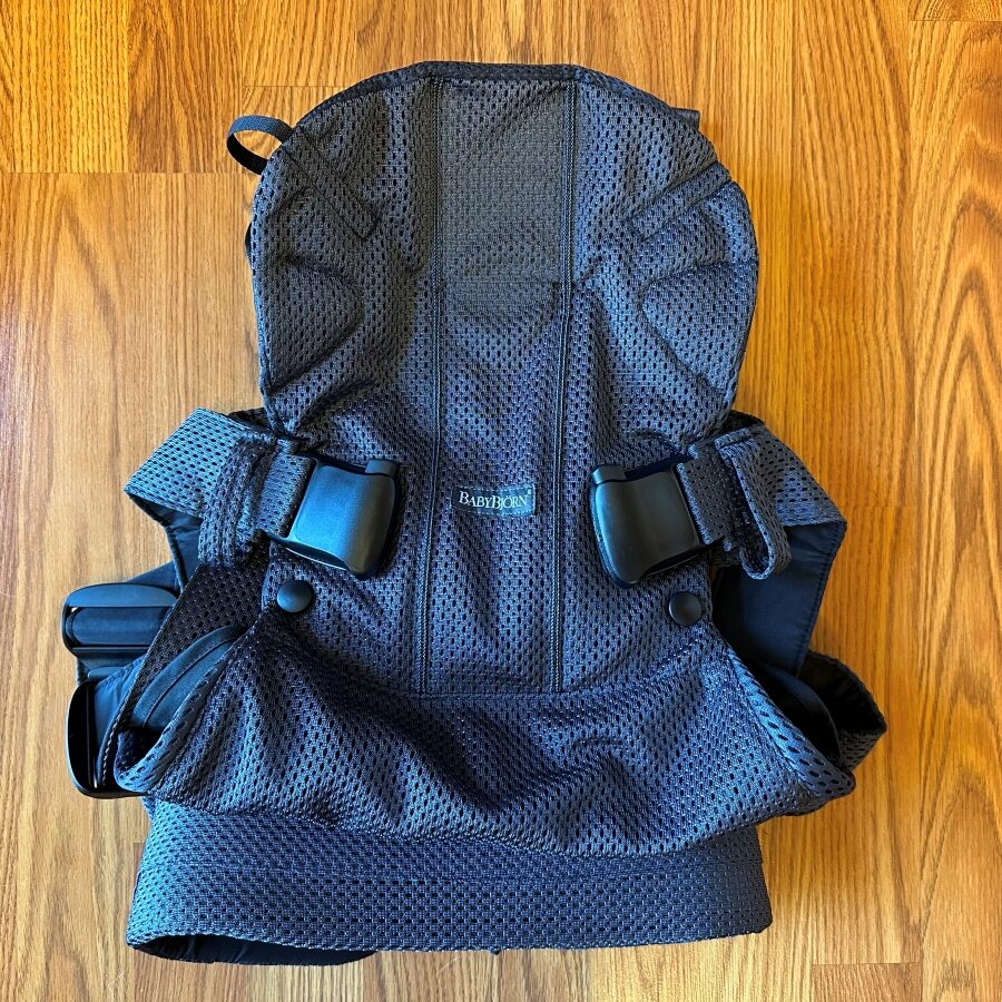 【最終値下】BabyBjorn ONE AIR ワンエアー アンスラサイト　外出 BABYBJÖRN Baby Carrier One Air - Little Folks NYC