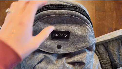 GIF showing pockets of Tushbaby