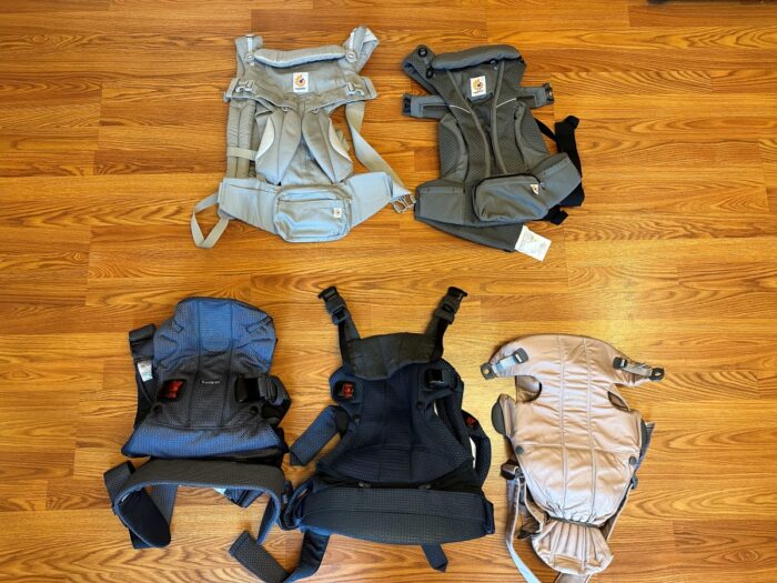all ergobaby and babybjorn carriers we tested